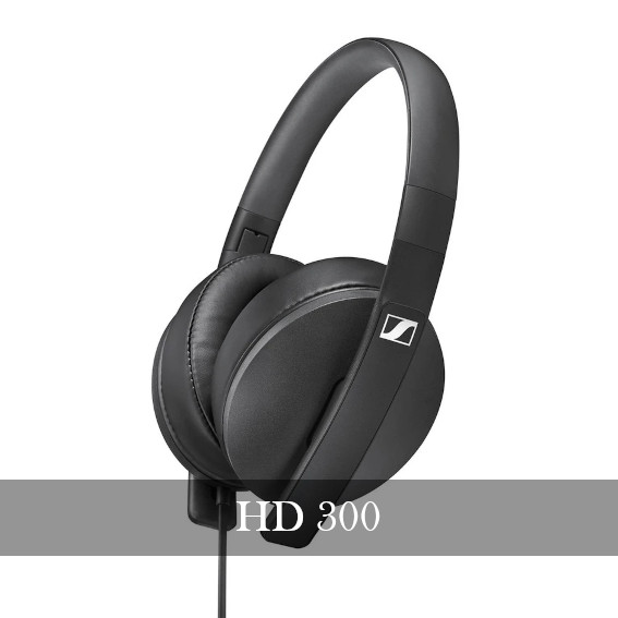 Genuine Sennheiser Hd300 Around Ear Headphone | MUSIC ON THE GO