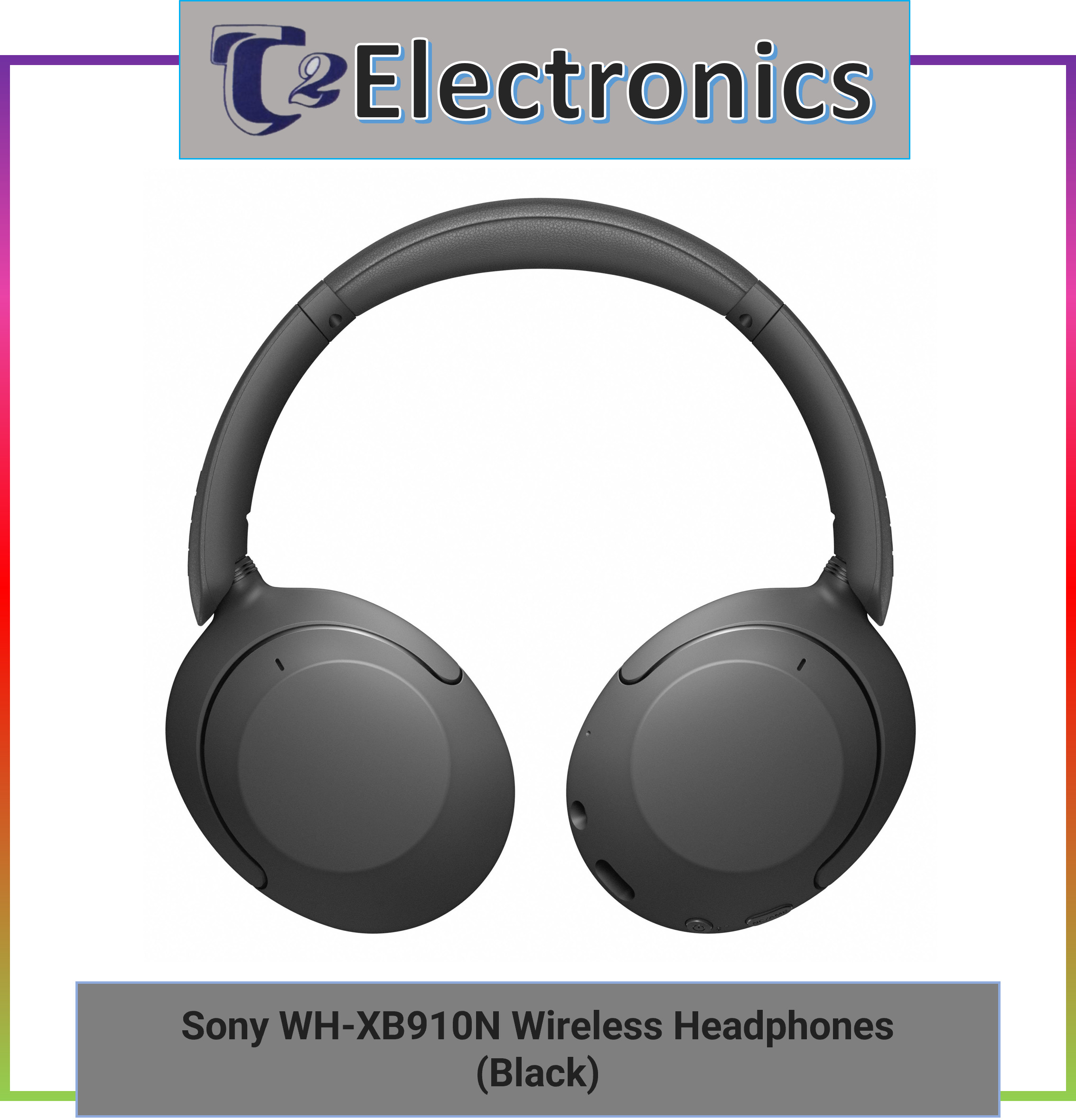 Sony WH-XB910N Extra BASS Noise Cancelling Headphones - T2 Electronics
