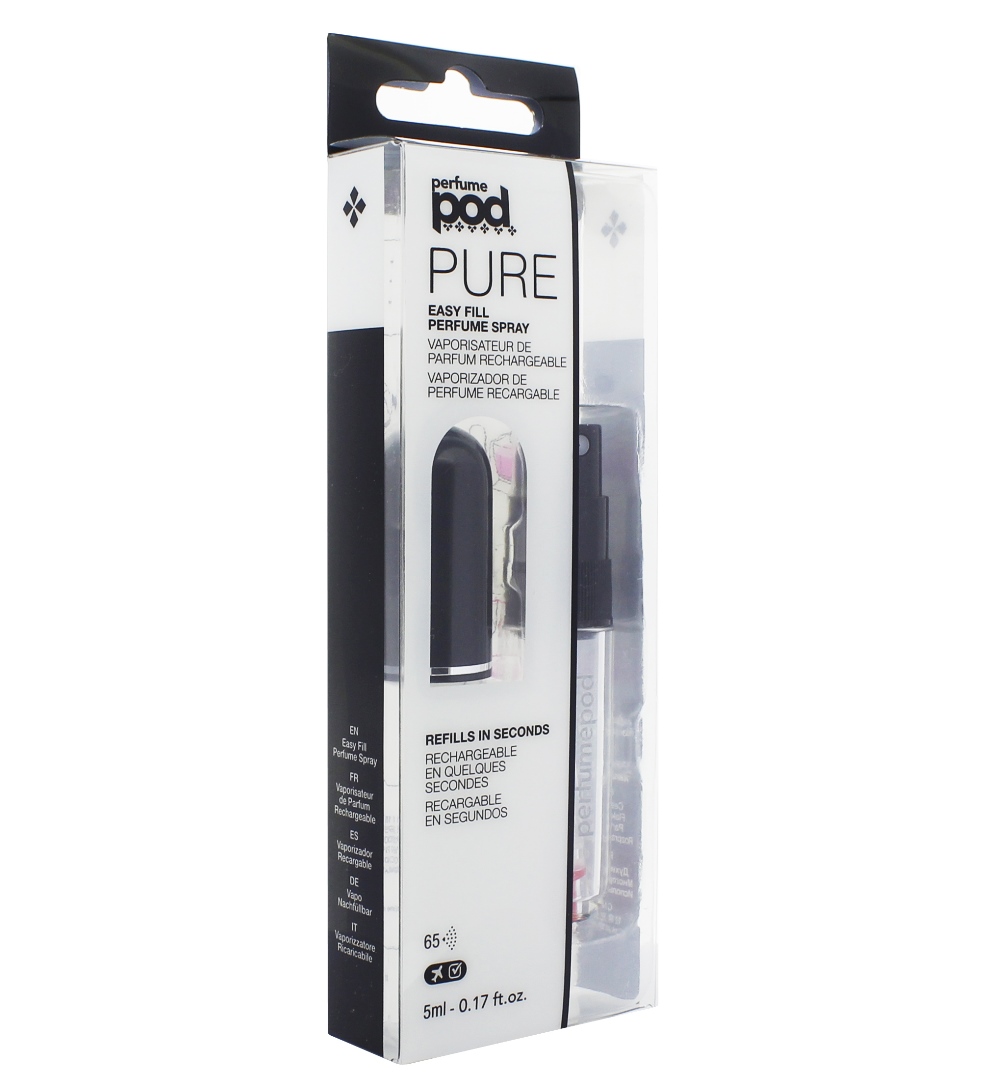 Perfume Pod Refill Perfume Spray Bottle (Black)