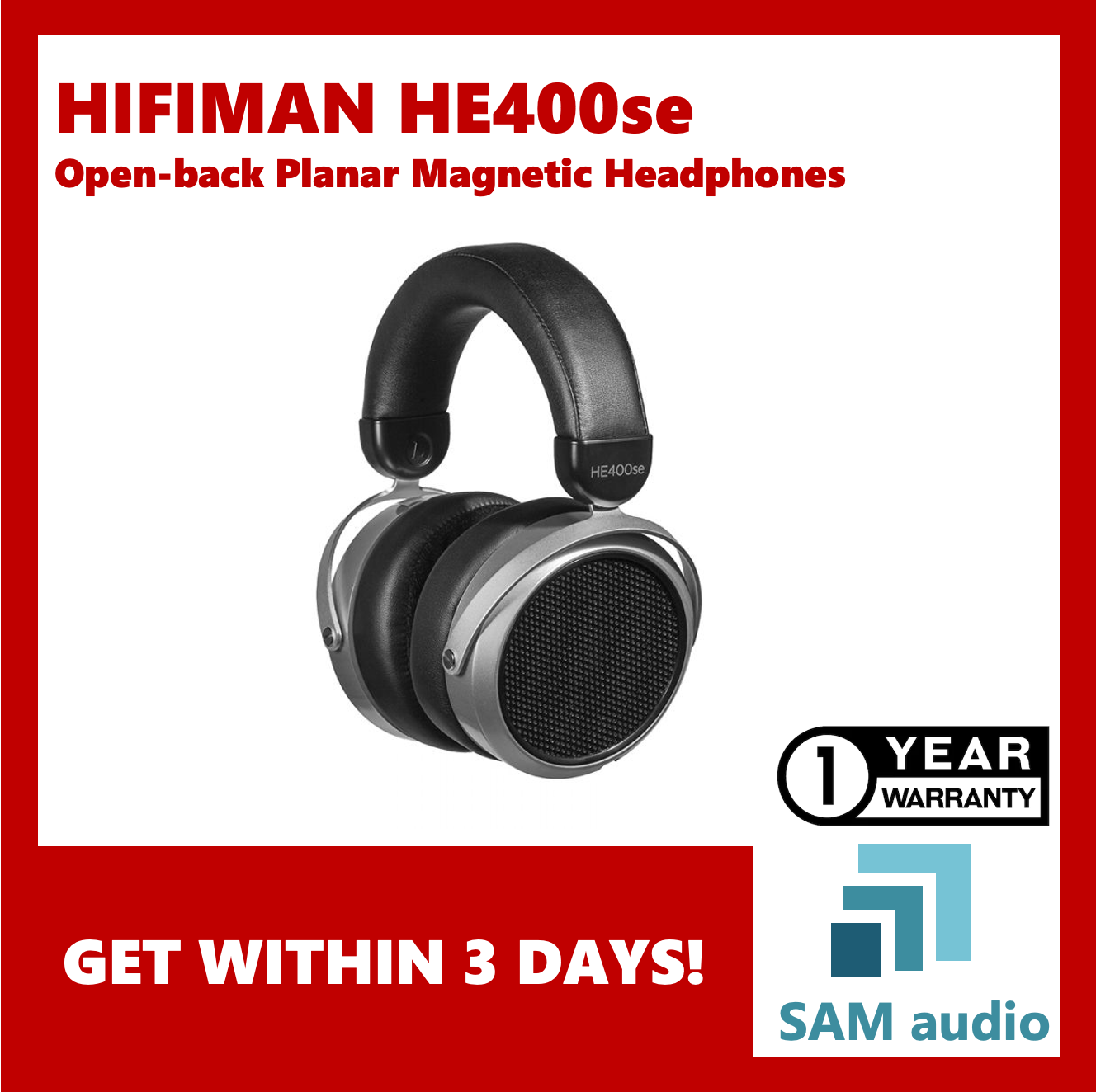 [?SG] HiFiMan HE400se - Open-back Planar Headphones