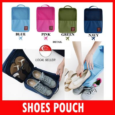 [ SG Local Seller ] Shoes Bag / Travel shoes Bag / Travelling Pouch / Handy / Gym / Outdoor [ By Kim Hyeon ]