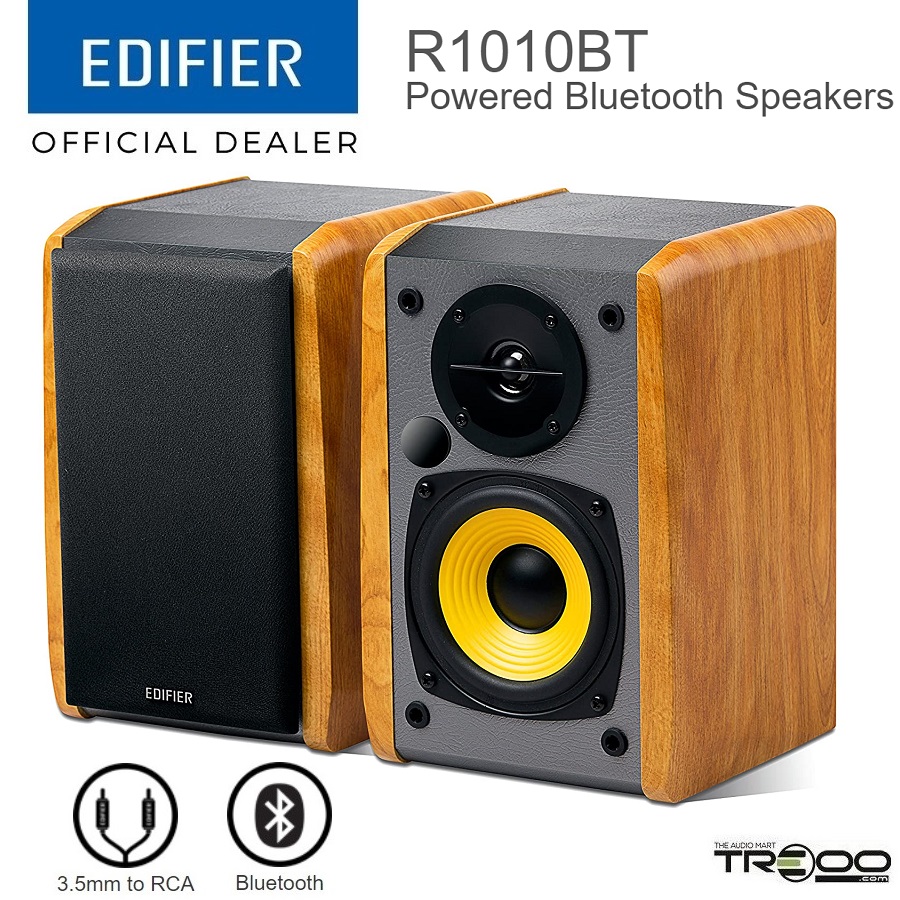 Edifier R1010BT Wireless Bluetooth 2.0 Desktop Bookshelf Speakers