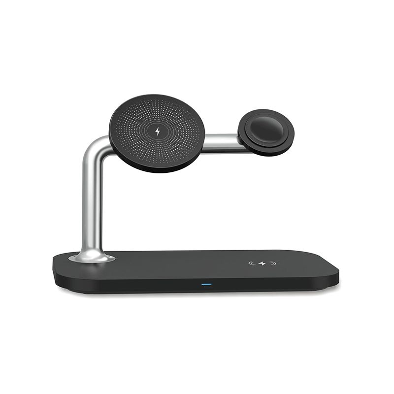 3 in 1 Magnetic Magsafe Wireless Charger Stand For iPhone 14 Plus 13 12 Pro MAX 15W Fast Wireless Charging Holder for Apple Watch 8 7 6 SE AirPods 2 3 Pro