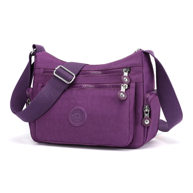 Middle-Aged Waterproof Nylon Cloth One-Shoulder Versatile Mother Bag