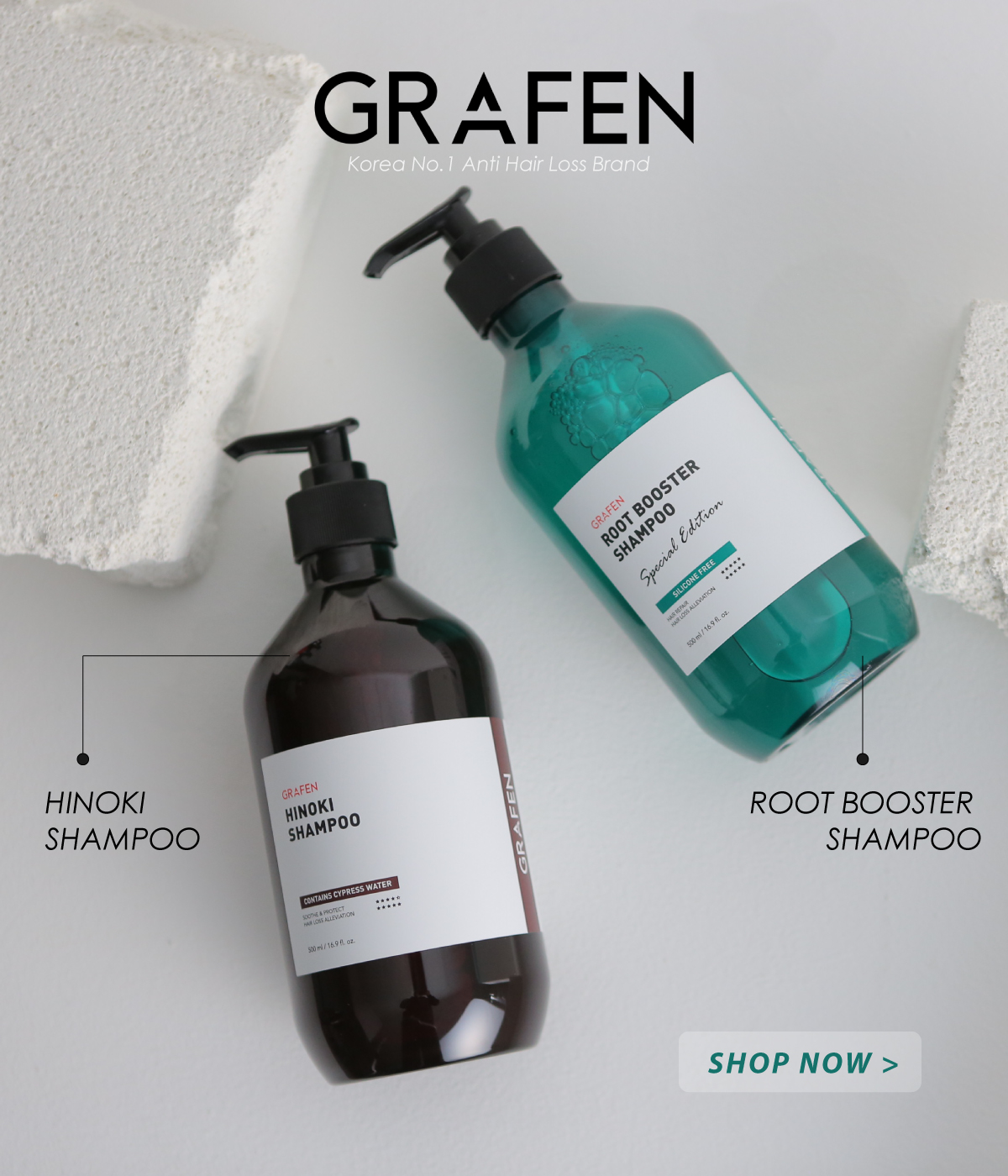 [GRAFEN] Root Booster Shampoo 300ml [Anti-Hair Loss]