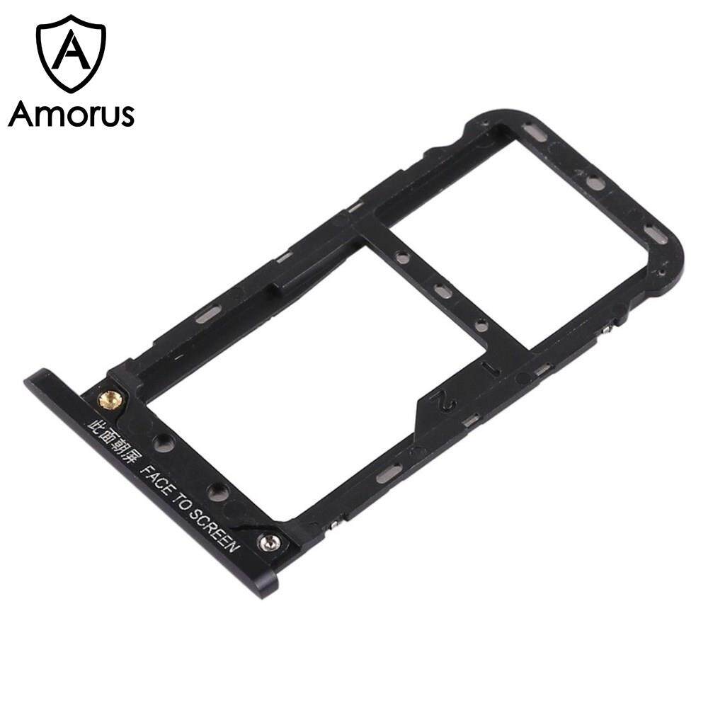 Amorus OEM Dual SIM Card Tray Holder Replace Part for Xiaomi Mi Max 3