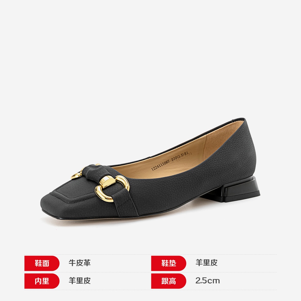 AOKANG Women's Shoes 2022 Spring Autumn Fashionable Comfortable Commuter Business Formal Wear Versatile Genuine Leather