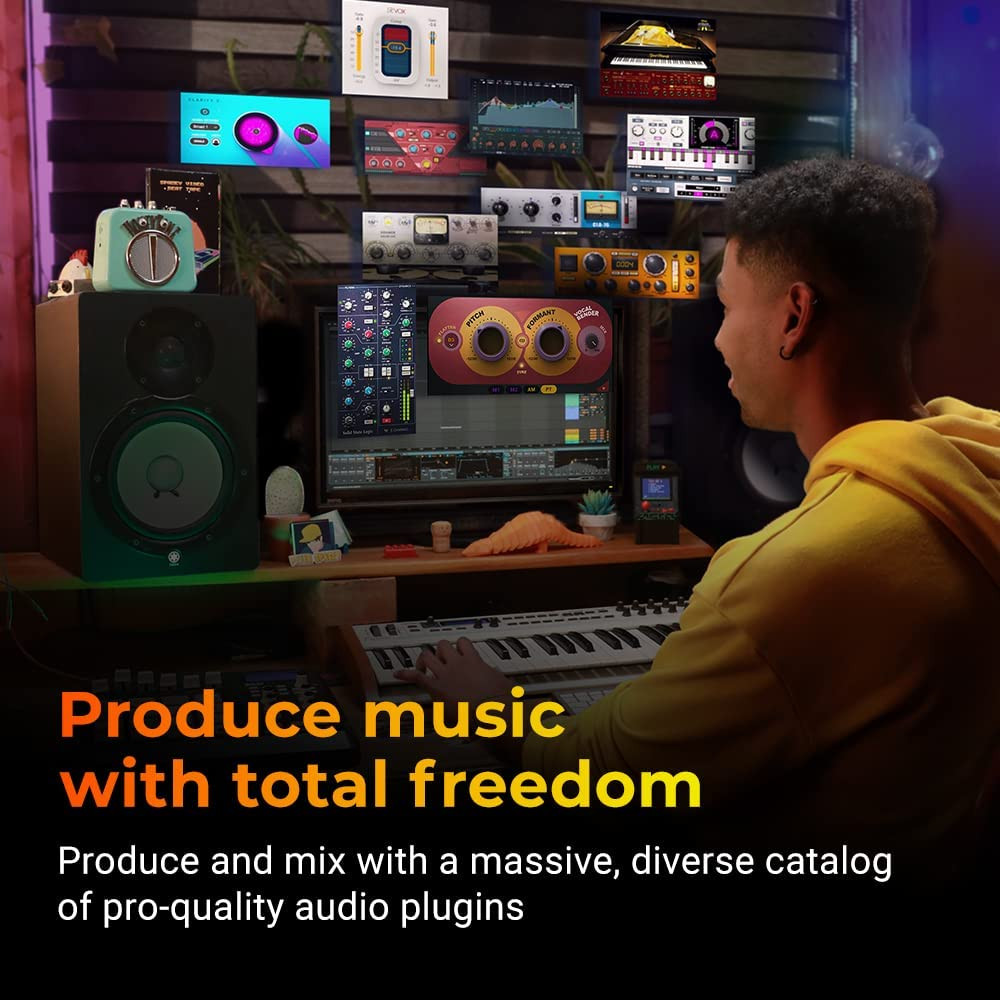 Waves Essential Plugin Suite– Over 110 Plugins Music Studio Software For Professional Producers and Musicians – 2 Month License