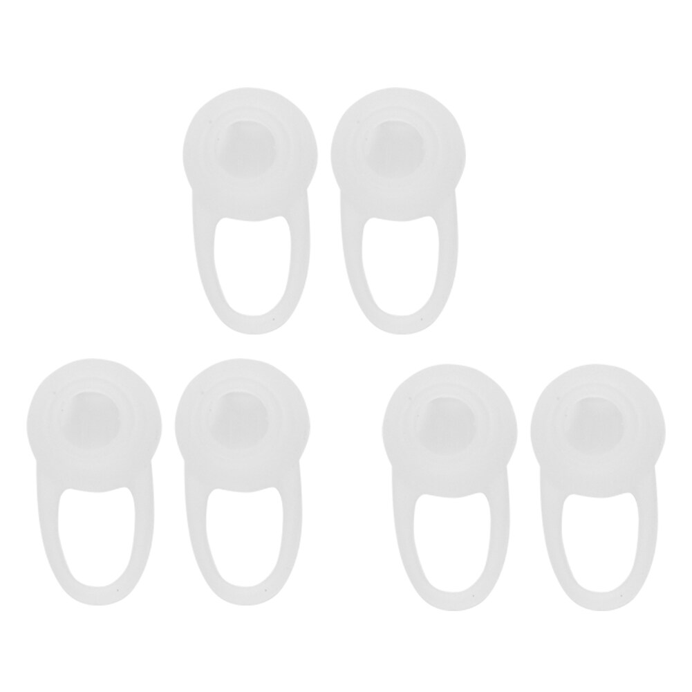 6pcs In Ear Earphone Silicone Earbuds Tips Elastic Ear Sleeve Cover Replace