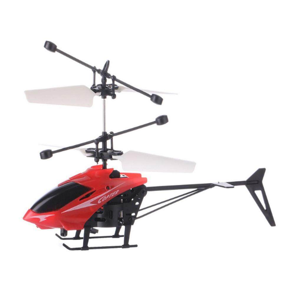 Mini RC Infrared Induction Helicopter Remote Control Fairy Toy Robots Outdoor Flying Suspended For Kids Aircraft Toys Gyro Chargeable Gift Drone J0C7