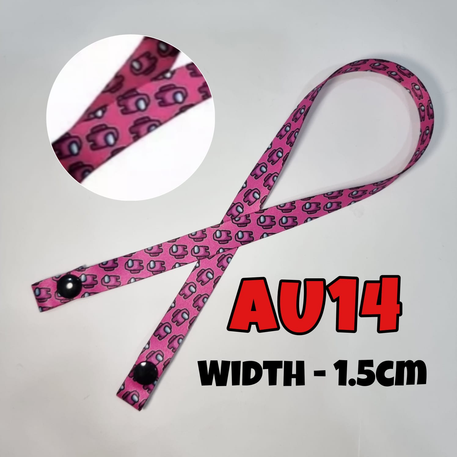 Among Us Mask Lanyard (Handmade In Singapore)
