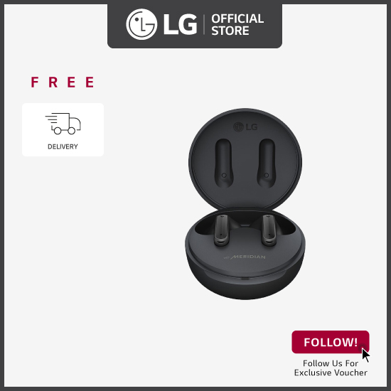 LG TONE Free FP5 Wireless Earbuds with Active Noise Cancellation + Free Delivery