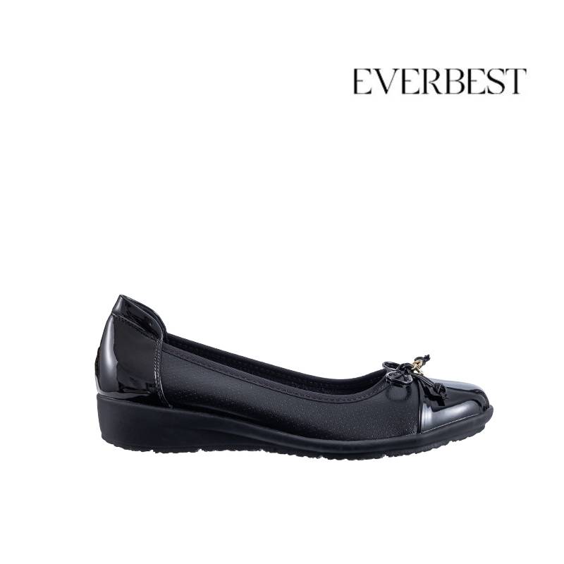 Everbest Women's Shoes - BT9017  Low Wedge Heel Shoes