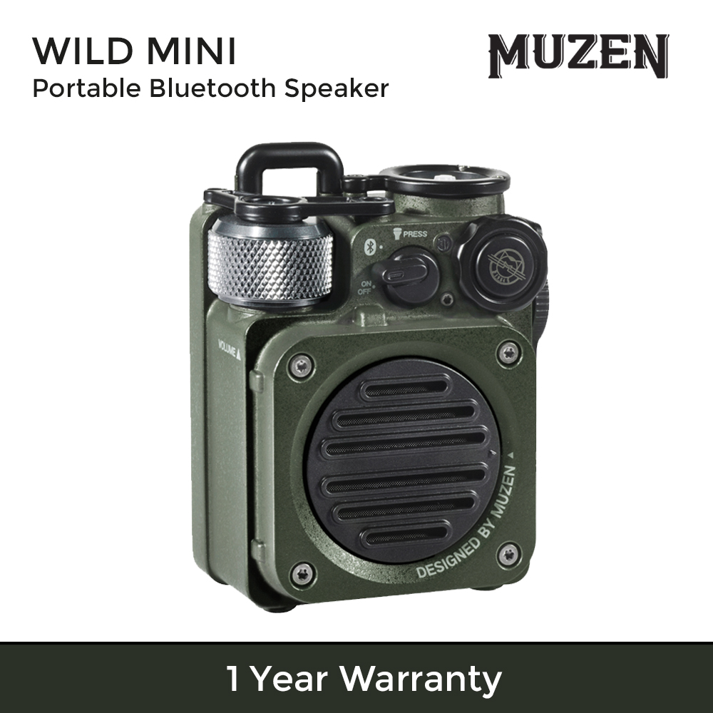 Wild Mini Portable Bluetooth Speaker  - Green