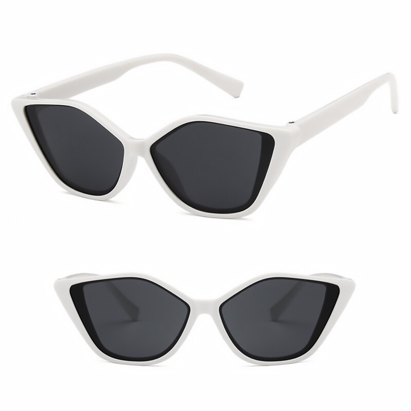 IMPALA QT1652W Fashion Sunglasses for Women Cat Eye Korean Style Small Lens Sun Glasses Anti Glare Driving Eyewear Korean Style UV400 HD Lens Sun Glasses