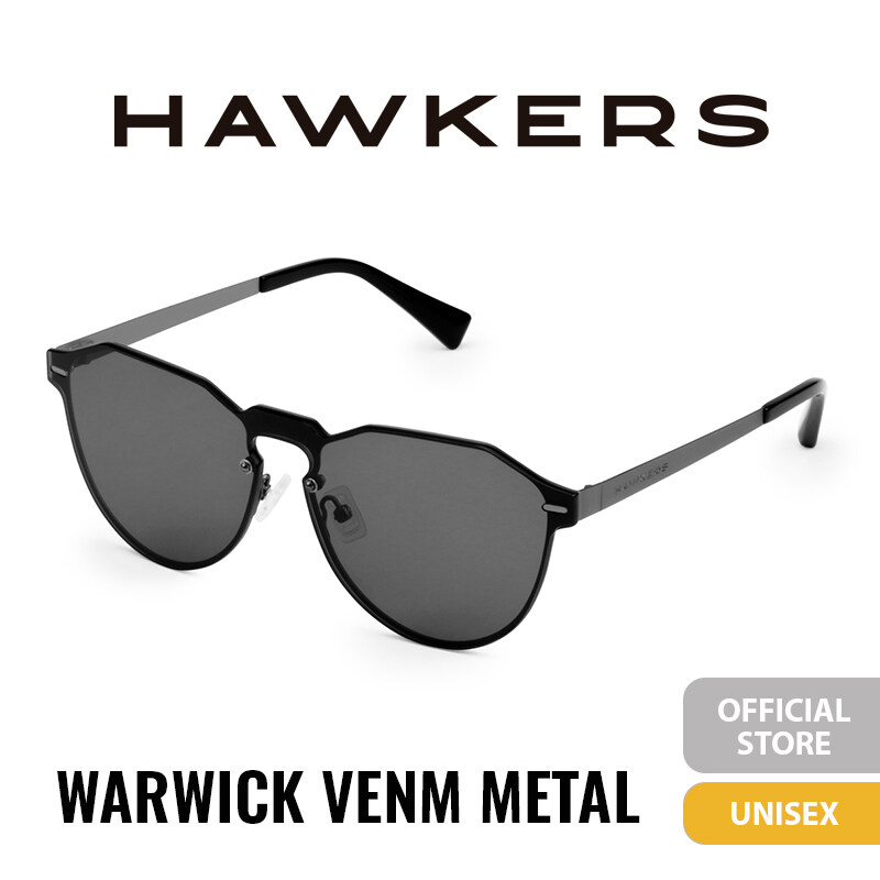Hawkers - WARWICK VENM METAL Metal Dark Sunglasses UV400 Men Women H03LHM5001