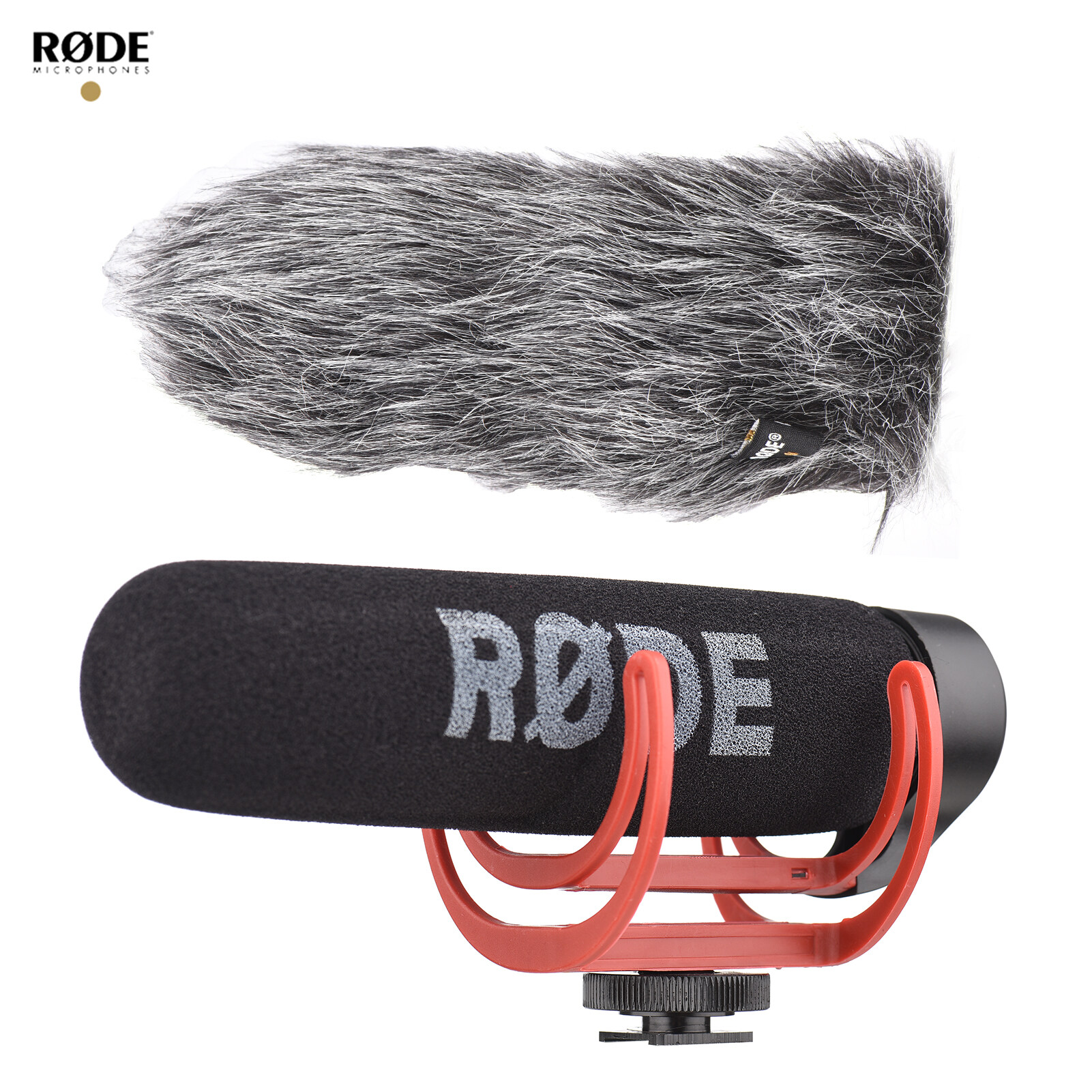 RODE VideoMic GO Super Cardioid Directional Microphone Lightweight On-Camera Microphone with Shock Mount Windshields for DSLR DV Camcorder