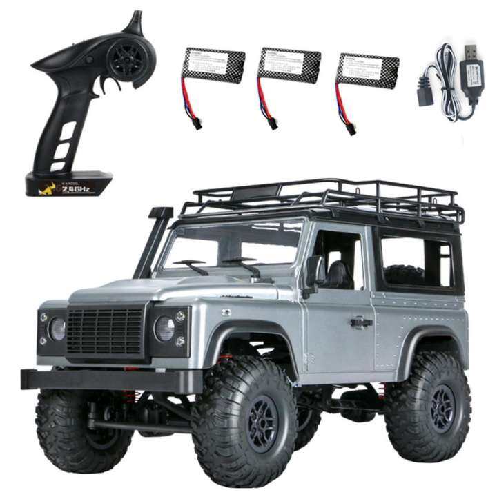 MN-99S 1/12 2.4G 4WD Rc Car W/ Turn Signal LED Light 2 Body Shell Roof Rack Crawler  Truck RTR Toy