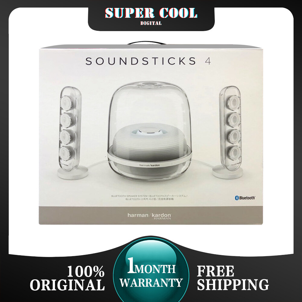 Harman Kardon SoundSticks 4 Iconic Bluetooth Speaker System (Warranty)