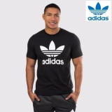 Adidas Men Originals Trefoil Tee AJ8830(CW0709) Black 100% Original