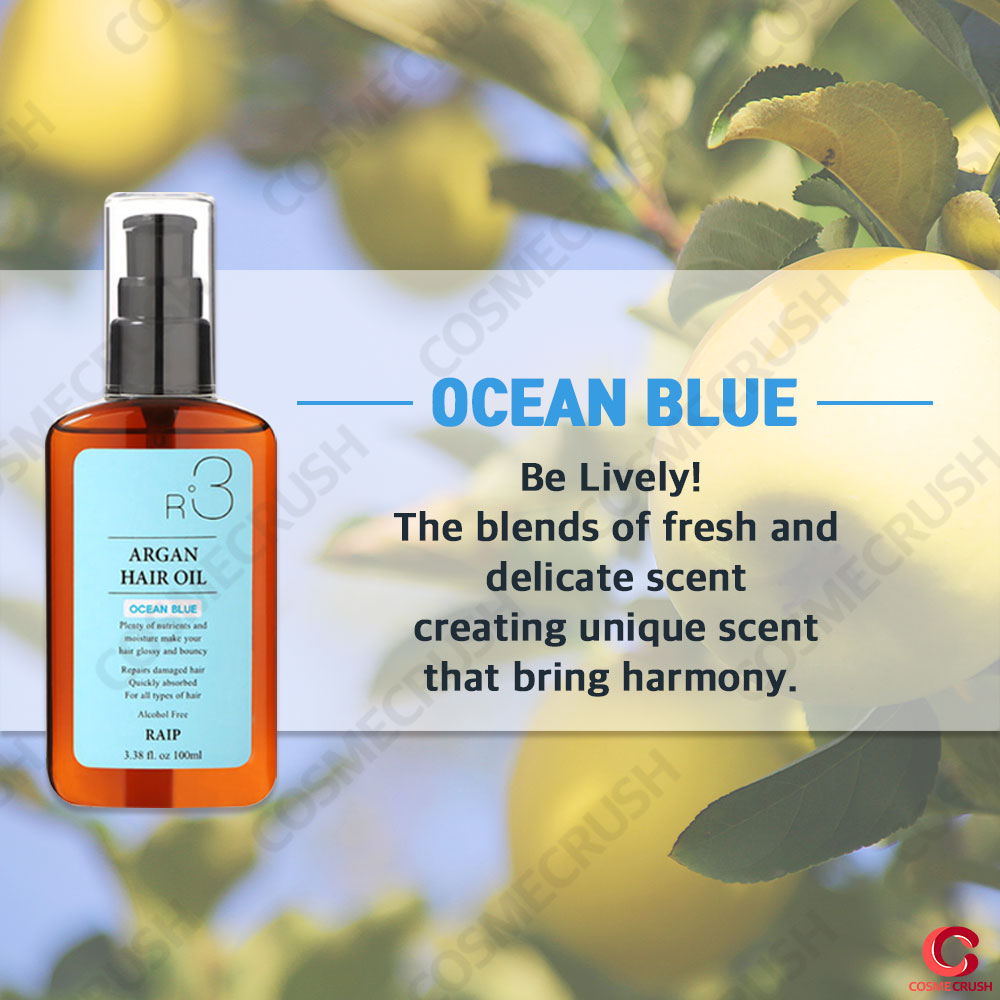 RAIP R3 Argan Hair Oil Essence 100ml 5type