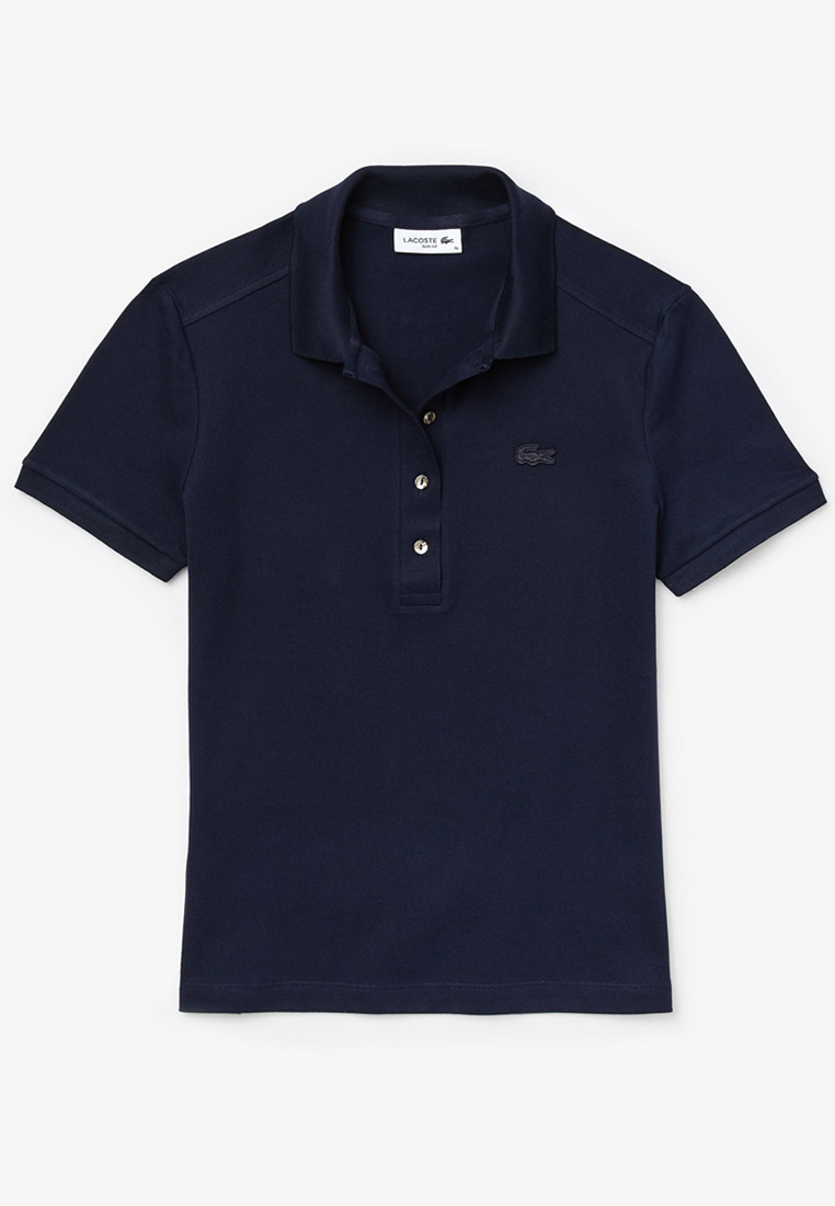 Lacoste Women's Stretch Cotton Pique Polo Shirt