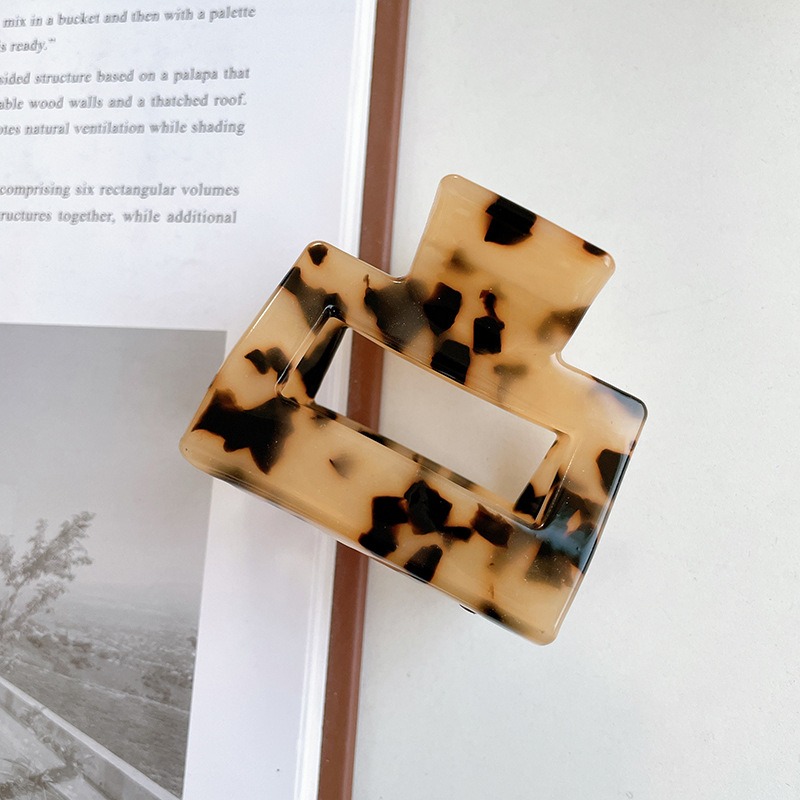 [SG] NEW | Eco-friendly Acetate Fiber Medium hair claw, 5cm Beautiful Hair Grip hair accessories for women Dress Up