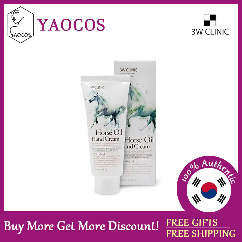 [3W CLINIC] Moisturizing Hand Cream 100ml - 7 Options