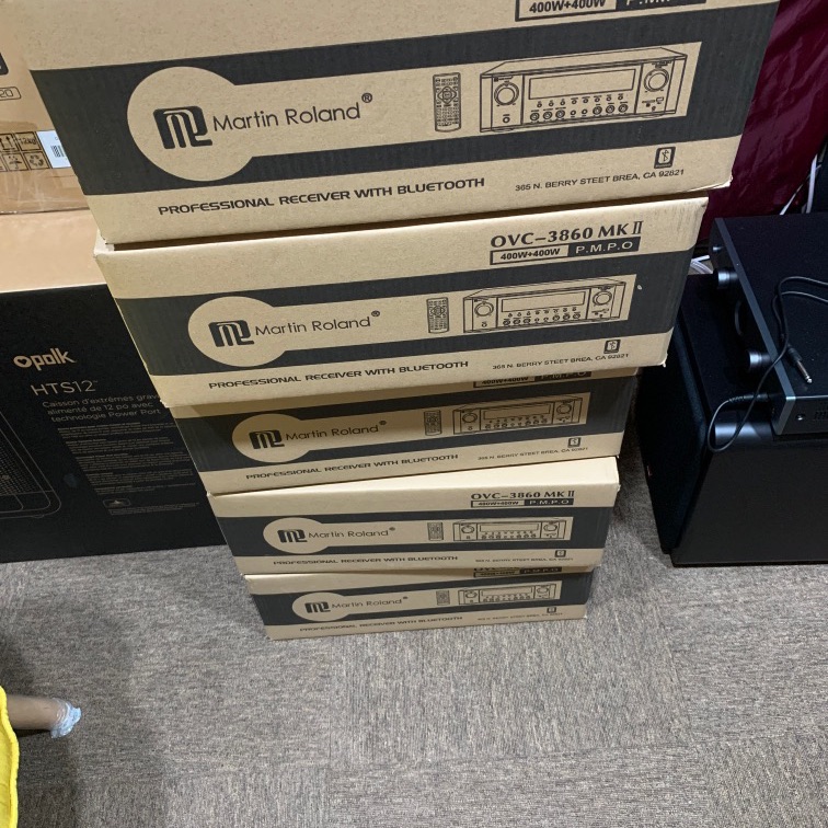 martin roland ovc3860mkii 1 year warrently karaoke ktv amplifer