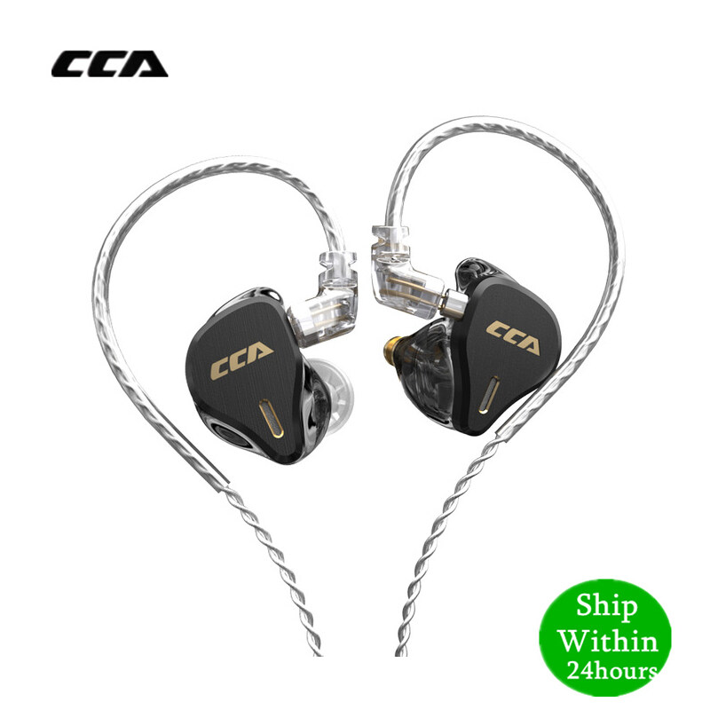 CCA CS16 16BA Units Drivers in Ear Earphones Wired Earphones HIFI Metal DJ Stereo Bass Noise Cancelling Sports Headset CA16 ASX