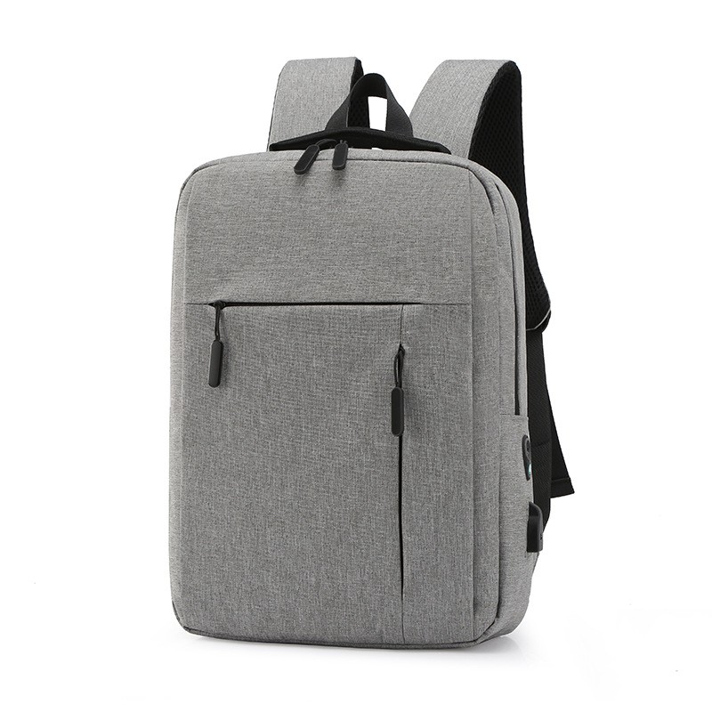 【SHIP FROM SG】15inch Laptop Backpack Aluminium Handle Men backpack Men canvas Bag