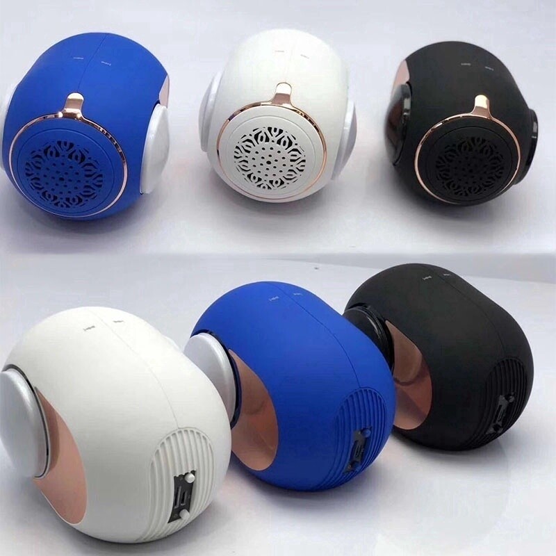 2020 Mini Cute Devialet Reactor Golden Egg Mini Wireless Bluetooth Speaker Outdoor Subwoofer Strong Bass Bluetooth 4.2