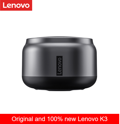 Lenovo K3 Bluetooth Portable Speaker 3D Stereo Surround Sound Subwoofer Wireless Speaker Loudspeaker Sound Box