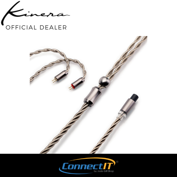 Kinera Dromi 6N OCC with silver plated Upgrade Cable For IEM Detachable Terminal 2.5mm/3.5mm/4.4mm (1 Year Warranty)