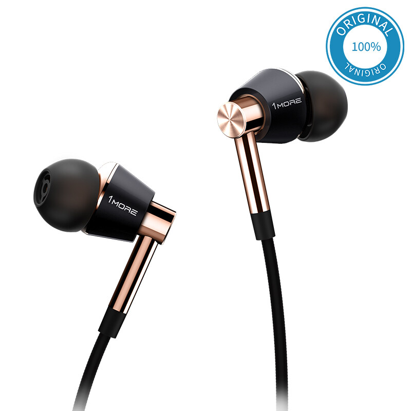1MORE E1001 Triple Driver In-Ear Earphone Headphones With Mic