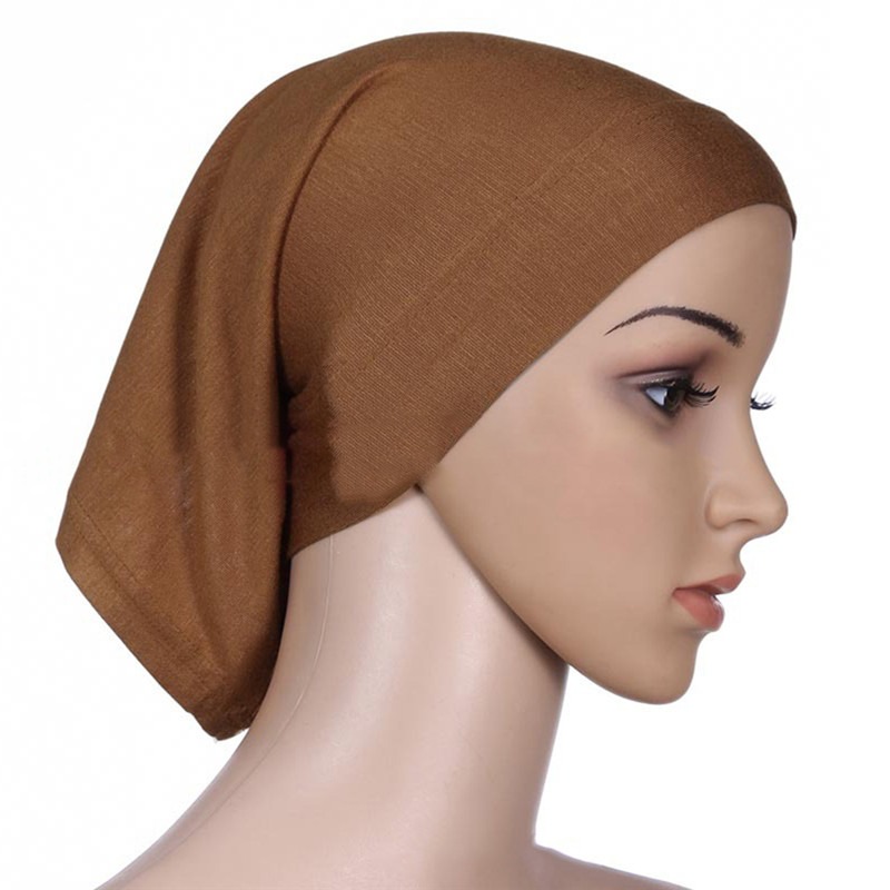 Muslim Cap Cotton Cover Headwrap Under Scarf Fashion Islamic Head Scarf Women Headscarf Inner Hijab Caps Islamic Underscarf Ninja Scarf