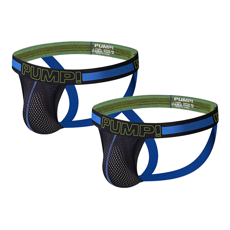 CMENIN PUMP 2Pcs Dot Bamboo Sexy Underwear Thong Mens Jockstrap Men Hot Sale Thongs Jockstrap Men And G strings Lingeries CMENIN Soft Print Innerwear H488