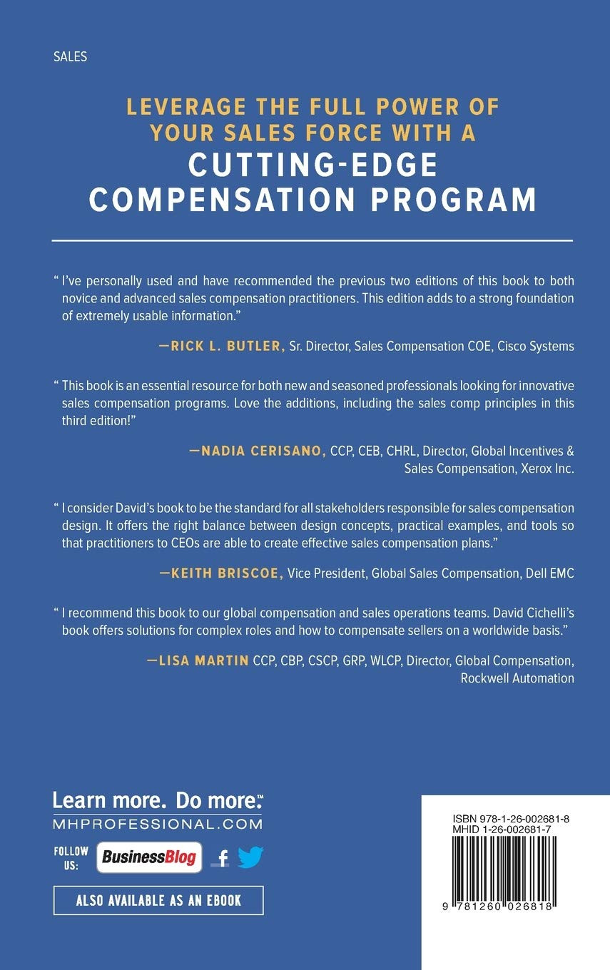 Compensating the Sales Force, Third Edition: A Practical Guide to Designing Winning Sales Reward Programs