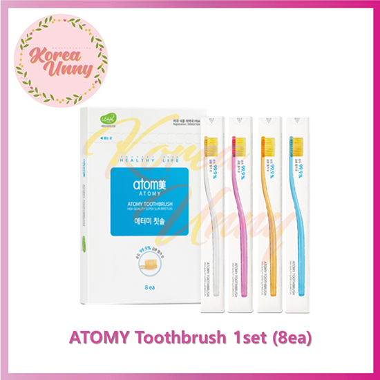 [ATOMY] Toothbrush 8ea set) / Koreaunny / 100% AUTHENTIC / LOWEST PRICE / Shipping from Korea
