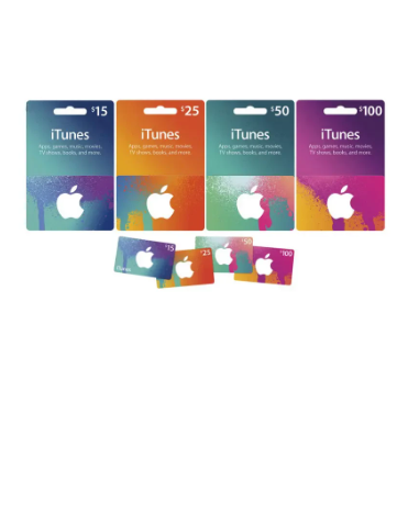 iTunes Gift Cards 25$