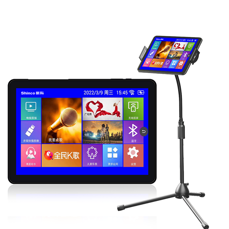 Xinke Tablet VOD Family KTV AIO Touch Screen Karaoke Outdoor Sound Box Karaoke Home Use Set