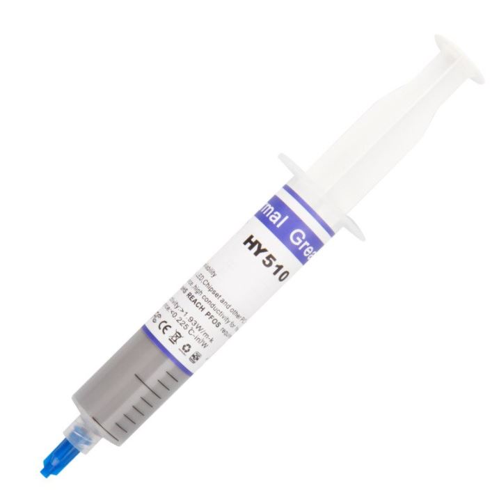 MAV Store - *Shipped locally, Free Shipping, Lowest Price in SG* Upgraded Grey Silver Thermal Grease Silicone Heat Sink Paste CPU Cooler Heatsink 10% Silver For CPU High Quality Thermal Grease Halnziy