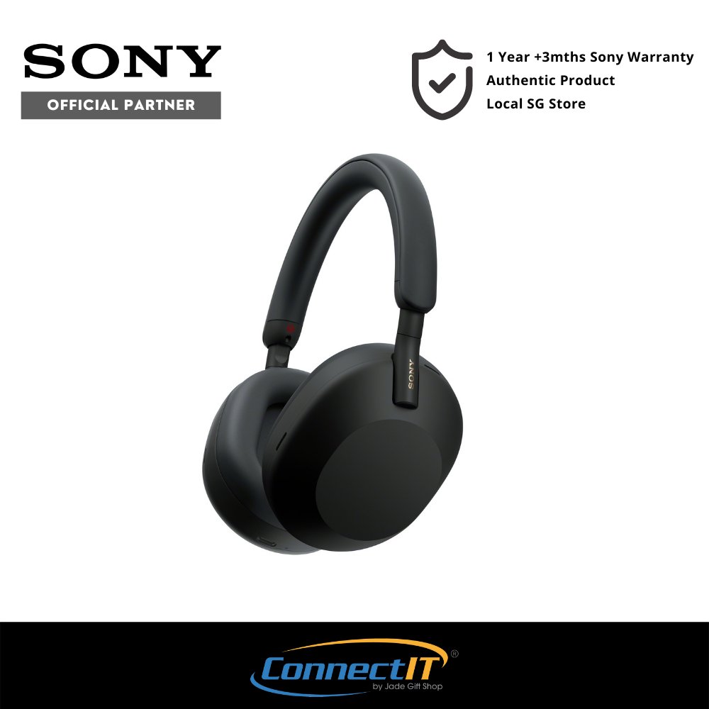 Sony WH-1000XM5 Wireless Noise Cancelling Headphones With Multi Noise Sensor technology and Multiple Microphones (15Months Local Warranty)