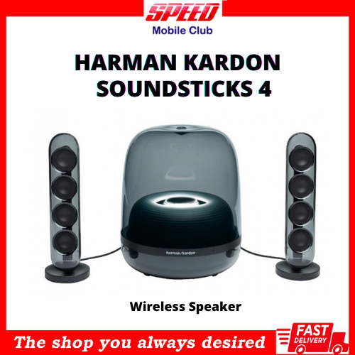 Harman Kardon SoundSticks 4 Wireless Bluetooth Speaker | Brand New With 1 Year Warranty