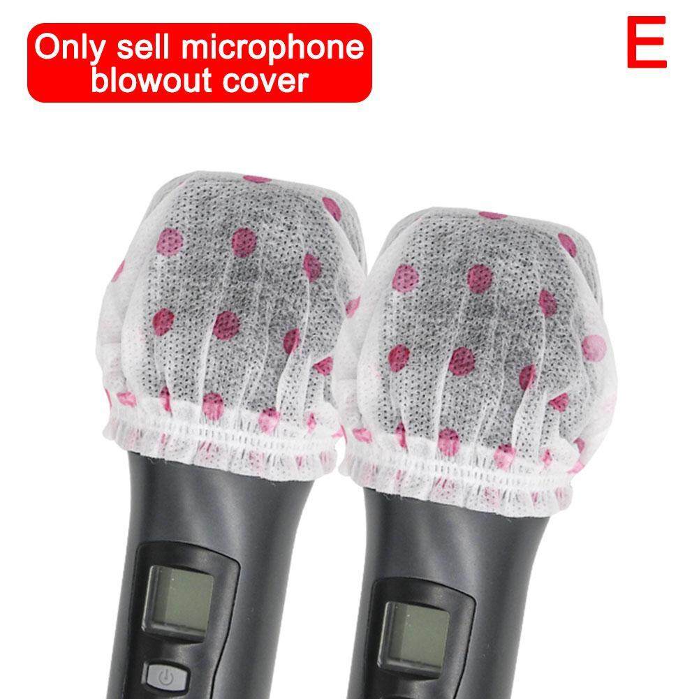 Gnfhsv 10 Pairs 20PCS Microphone Covers Disposable Handheld Microphone Covers News Protection Dustproof Mic Interview Cover Windscreen For KTV Stage