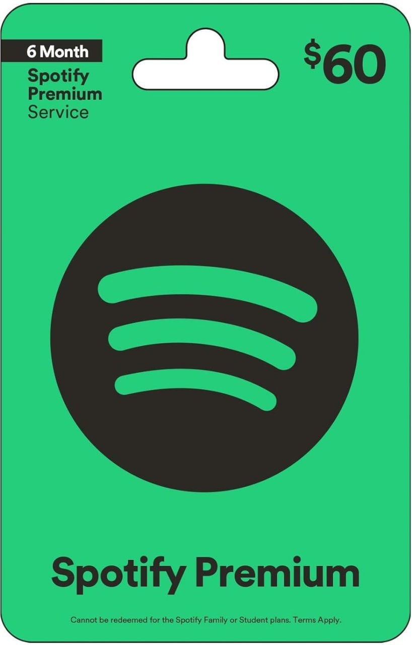 Spotify Gift Cards $60