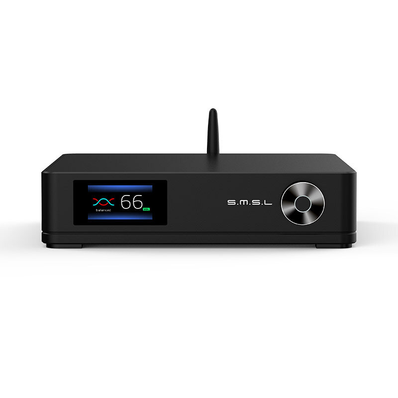 SMSL SA400 XLR balanced Bluetooth 5.0 power amplifier supports APTX 230W high-fidelity power amplifier with remote control