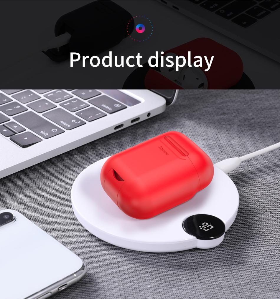 Baseus Wireless Charging Case For Airpods
