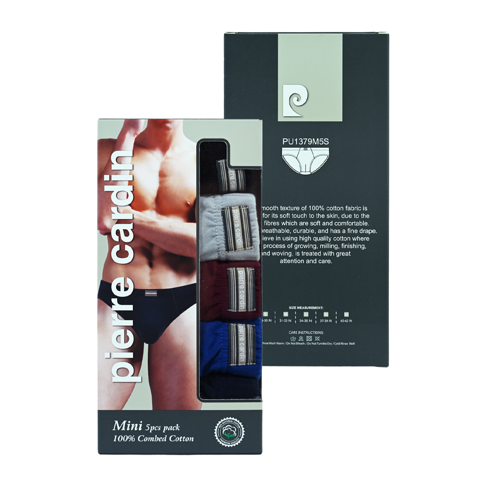 Pierre Cardin 100% Combed Cotton Mini Briefs