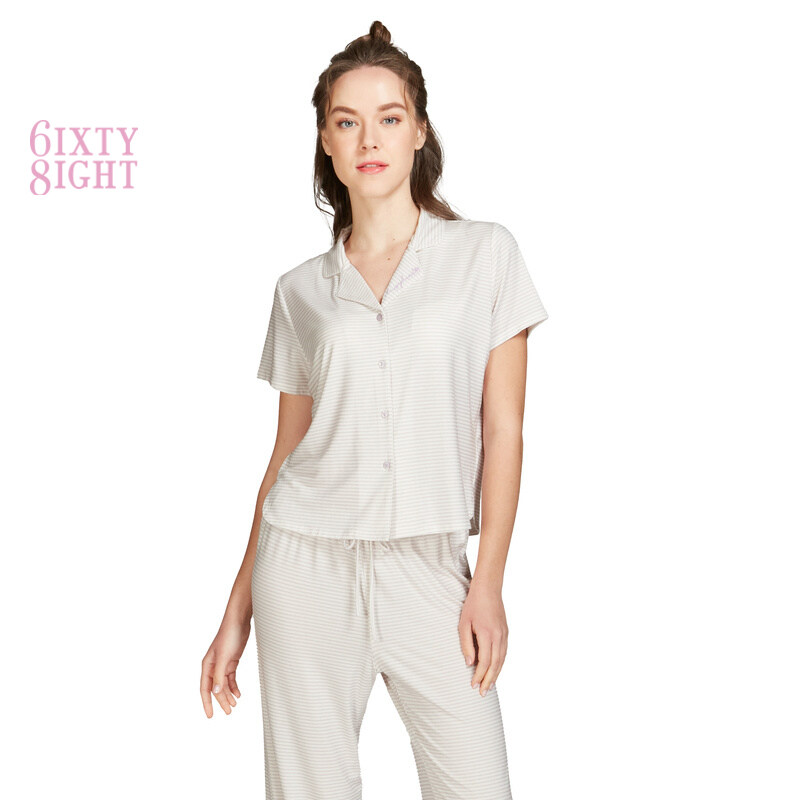 6IXTY8IGHT MABEL Sofy & Cozy Modal Lounge Shirt Sleep Top Homewear HW08443